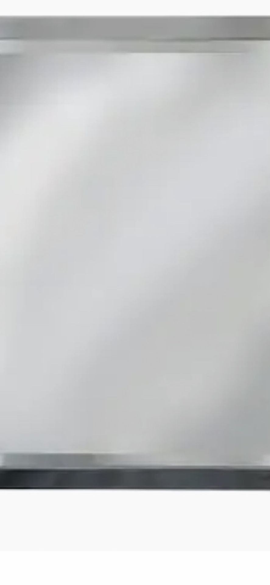 ALLEN ROTH CROME RECTANGULAR BATHROOM MIRROR BRAND NEW