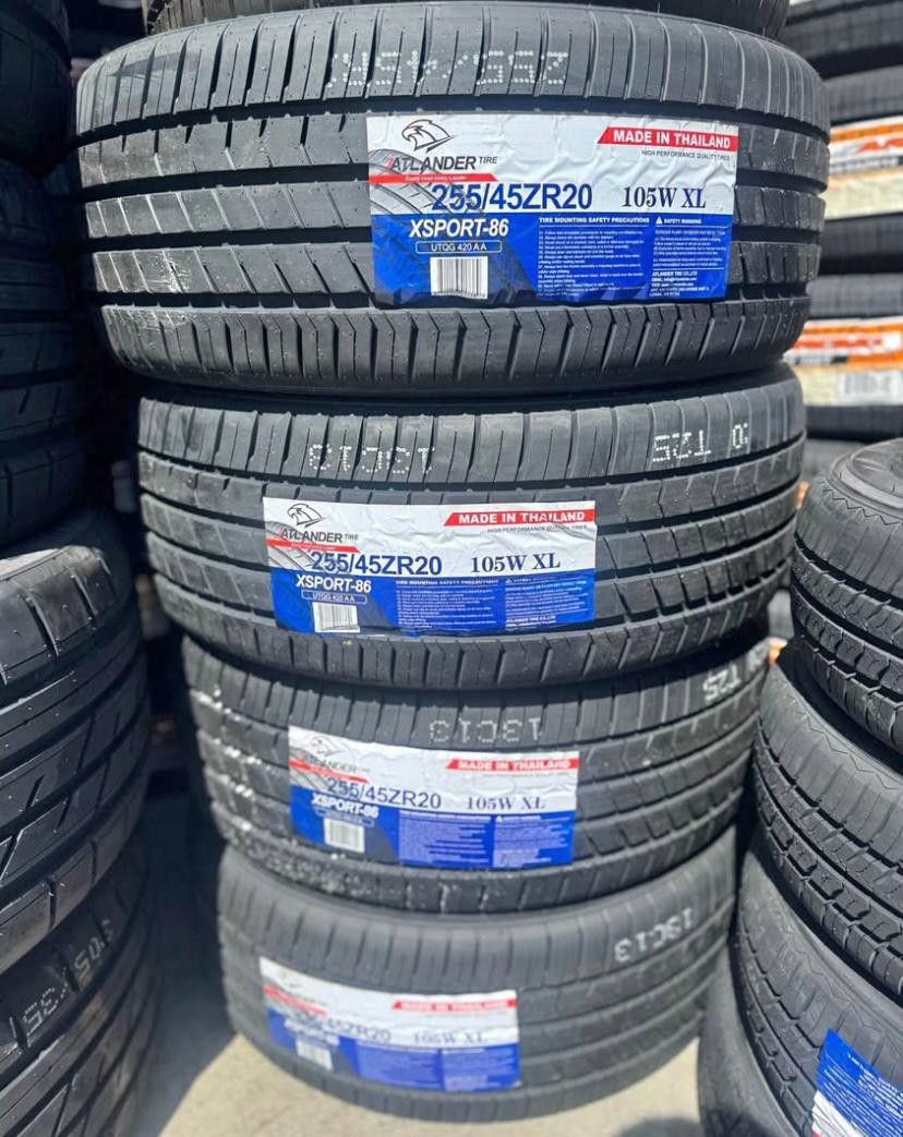 255/45ZR20 Set Of 4 Atlander New Tires 