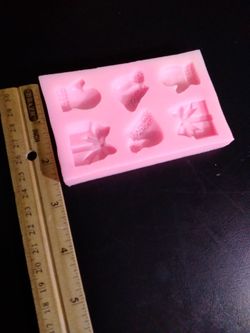 Christmas Silicon Mold $7