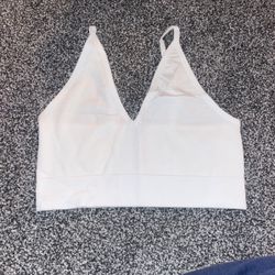 White Medium Halter Top 