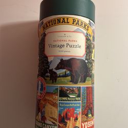 National Parks Vintage Puzzle 