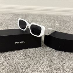 Prada White Women Sunglasses