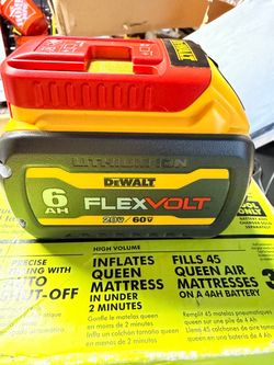flexvolt 6ah battery new