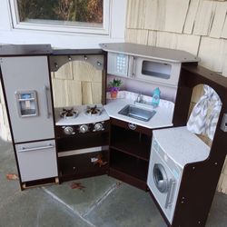 Toy Kitchen, Stove, Refrigerator, Washing Machine, Children's Toy