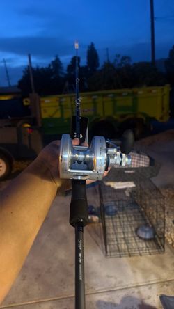 Penn Torque 25NLD2 and saltiga reel combo