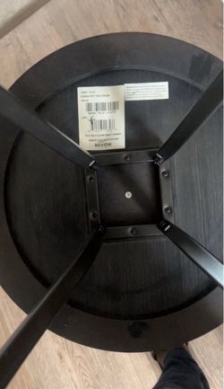Bowman Round Spot Table Brown