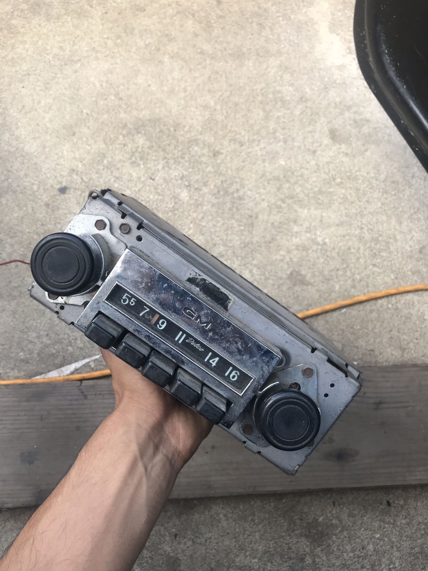 1967/72 c10 radio