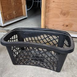 Vons Black Plastic Basket