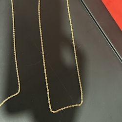 10kt Rope Chain 