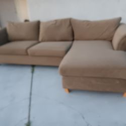 Two Piece Sectional Sofa Couch-DELIVERY AVAILABLE !