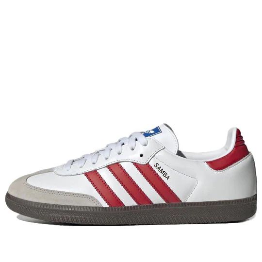 NEW adidas Samba OG Low White Better Scarlet Men's SIZE 11 & 11.5