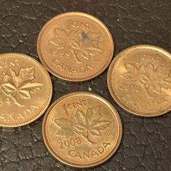 1 cents Of Canada. Vintage, Collectible 