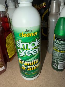 Simple green granite and stone cleaner/polish