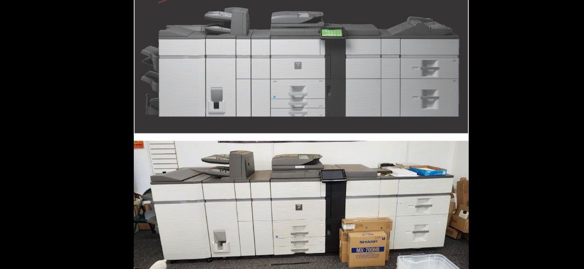 SHARP MX-6240N MX-7040 High-speed Color Document System