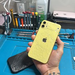 Iphone 11 Back Glass Replacement $44