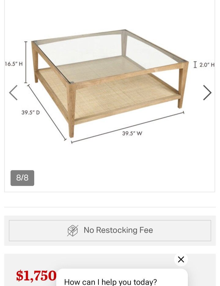 Moe's HARRINGTON COFFEE TABLE