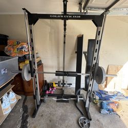 Gold’s Gym XR38 Smith Machine and Bench