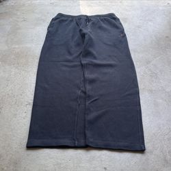 Polo Ralph Lauren Black Baggy Wide Leg Sweatpants