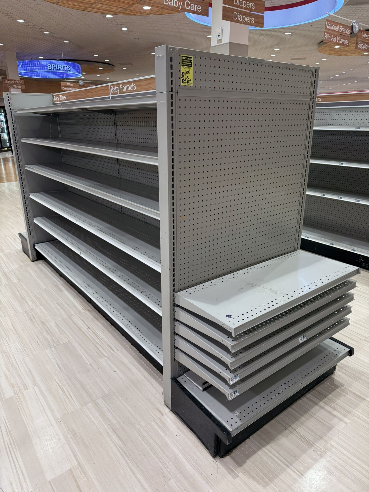 Metal Gondola Shelving