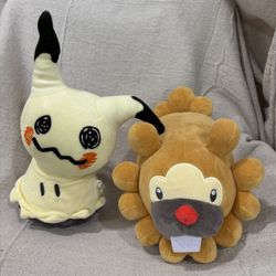 Pokémon plushies 