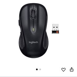 Logitech M510 Wireless Mouse, Black