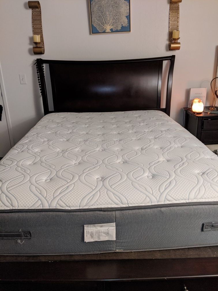 Bedframe, Mattress, Dresser, and Nightstand