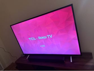 55” TCL 4K ROKU SMART TV Model: 55S405