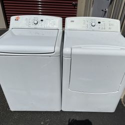 Kenmore Top Load Washer And Dryer Electric Dryer Set 