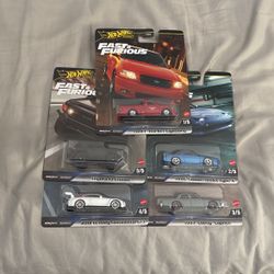 Hothwheels Premium Fast and Furious Full Set