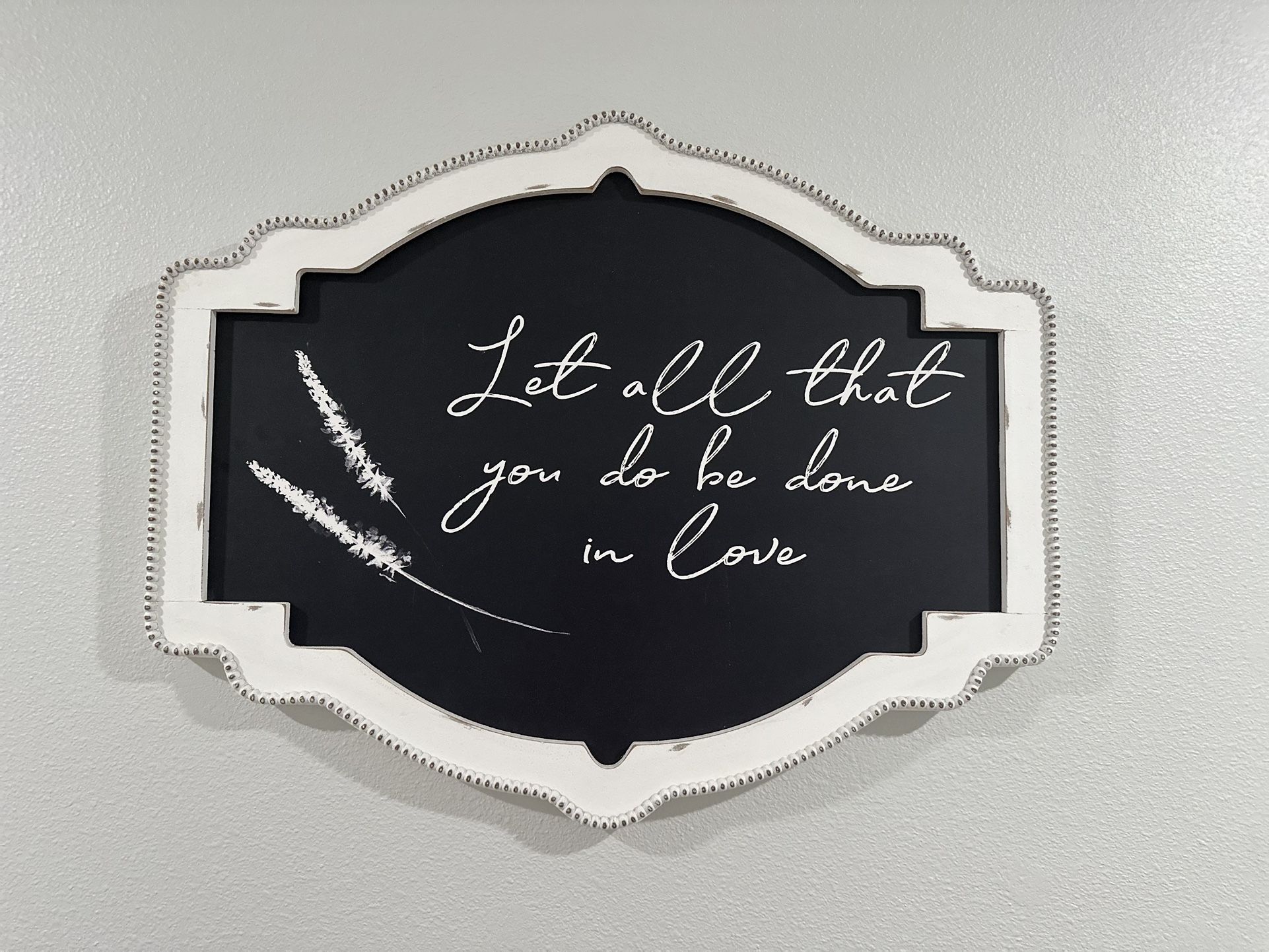 Decorative Wood Sign