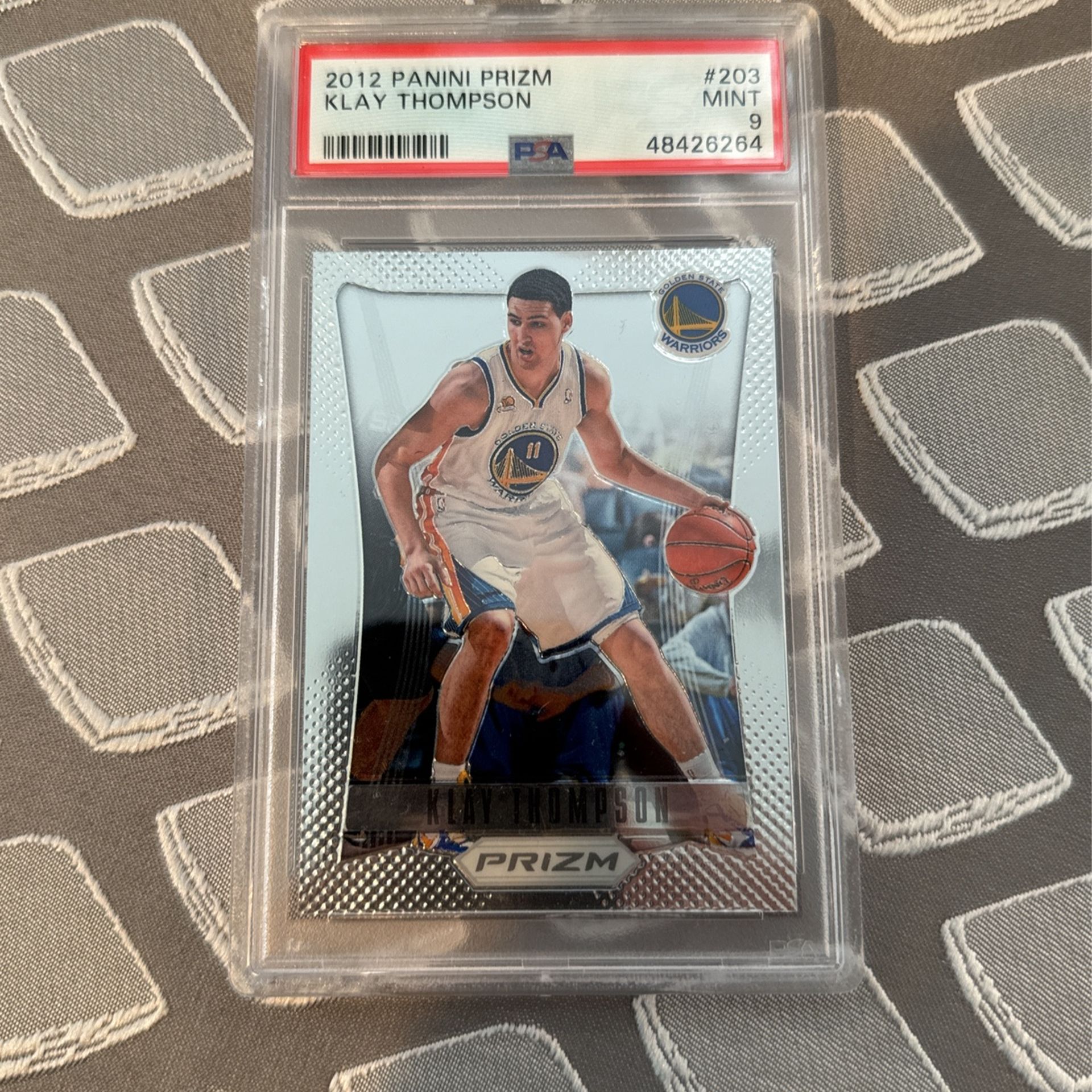 Klay Thompson Rookie 2012 Prizm Psa 9