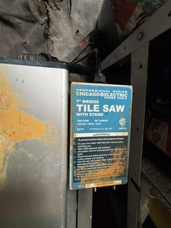 Bridge Tile Saw