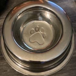Small Stainless Steel Dogs Bowl