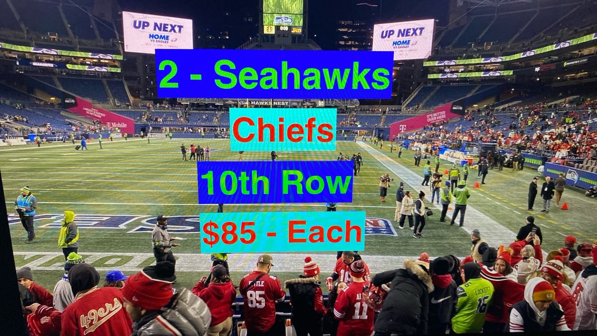 Seahawks Chiefs Tickets
