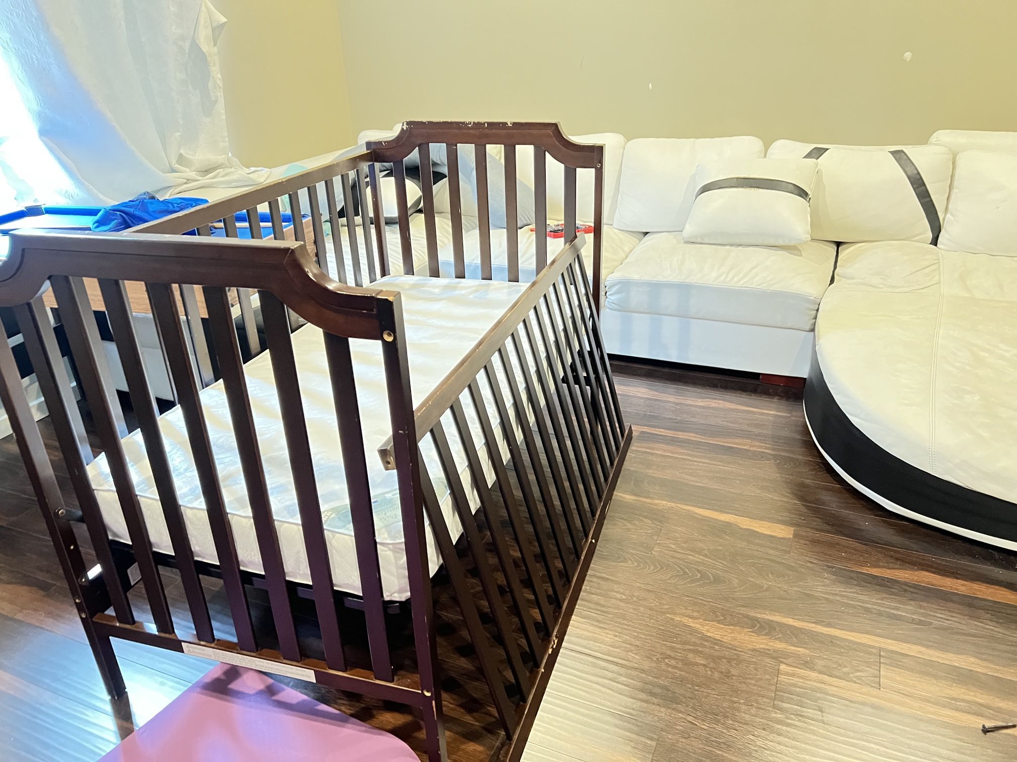 Baby Bed And Mattress 