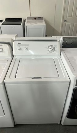 White Kenmore Top Load Washing Machine - Large Capacity