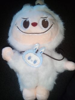 Great condition Labubu white plush
