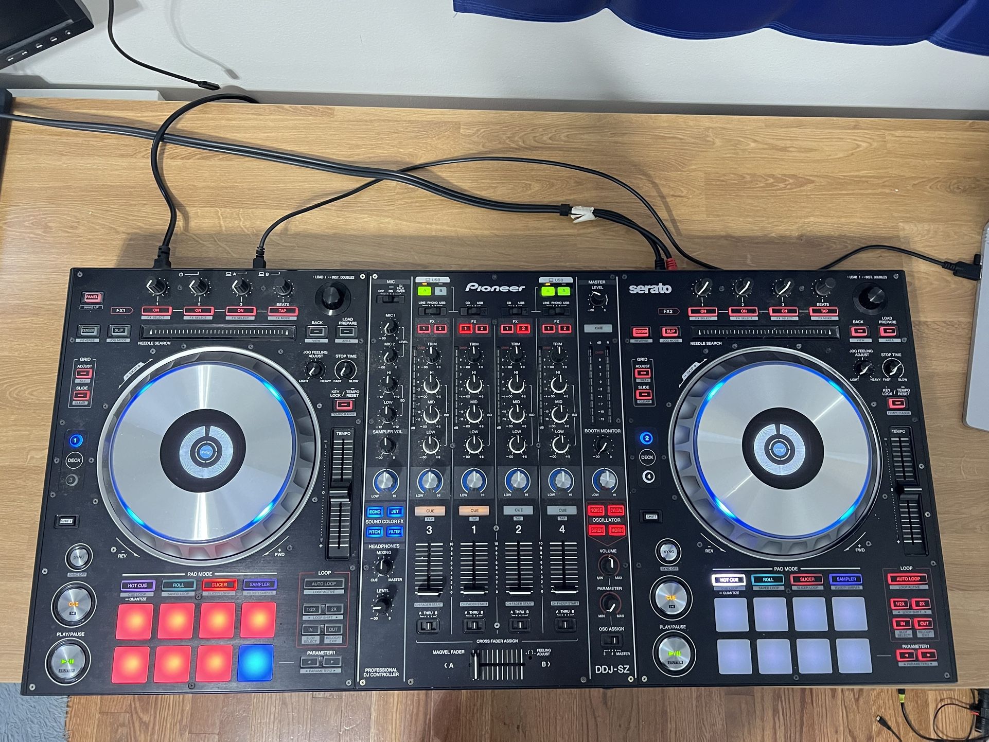 Pioneer DDJ SZ With Flight Case