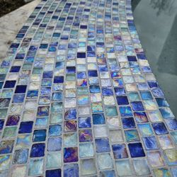 Mosaic Glass Wet Use Tile Pool Spa
