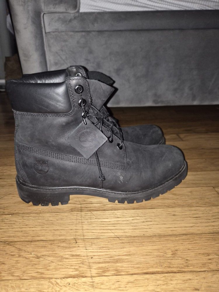 Timberland Black Boots