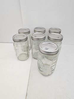 Ball Mason Jars with Lids – Set of 7
