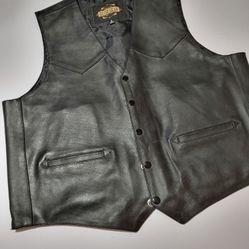 Guide Gear Leather Vest Size L