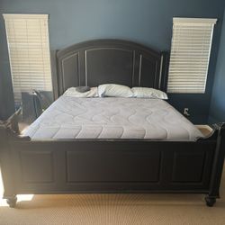 California King Frame, Tall Dresser, Night Stand