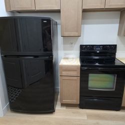 Appliances, Refrigerator, Oven, Washer And Dryer