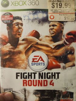 Fight night 4 Xbox 360