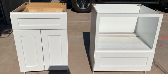 2 Birch HIGHLAND shaker kitchen cabinets