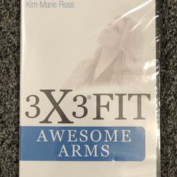 NEW Kim Marie Ross 3 x 3 FIT Awesome Arms DVD