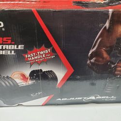 25 Pound Adjustable Dumbbell 