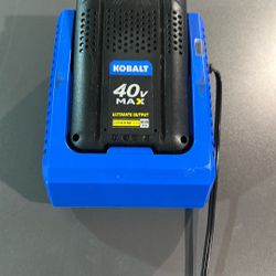 Kobalt 40v Battery And Charger