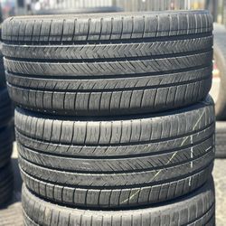 PAIR OF TIRE 255 35 19 MICHELIN 85% LIFE